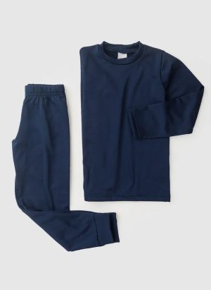 Conjunto Inverno Térmico Unissex Preto Blusa e Calça