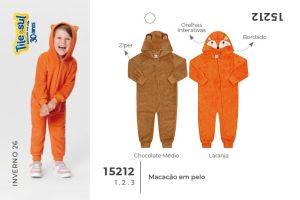Macacão Personagem Capivara Tileesul
