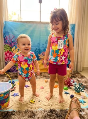 Conjunto Baby Verão Menina Kyly