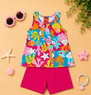 Conjunto Baby Verão Menina Kyly