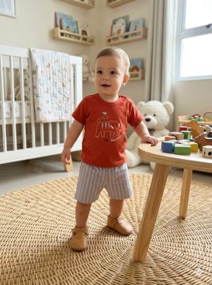Conjunto Baby Verão Menino Brandili