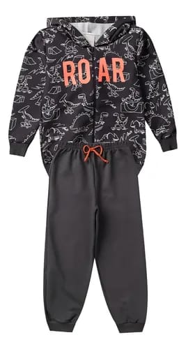 Conjunto Infantil inverno Roar Molekada menino