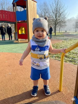 Conjunto Infantil baby regata e bermuda Kyly